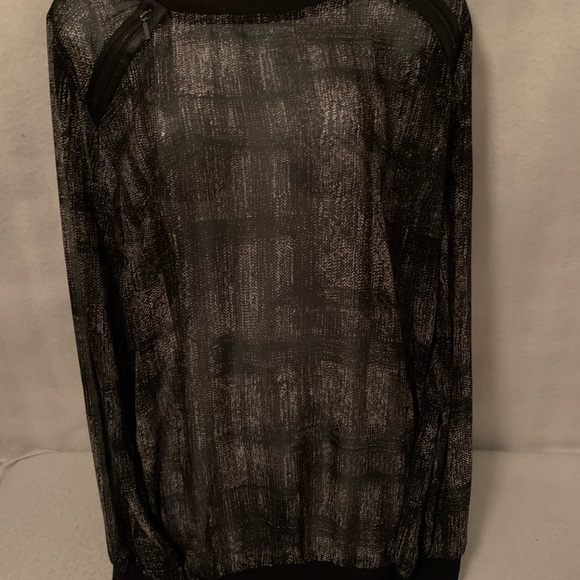 A black see through shirt - Picture 2 of 4